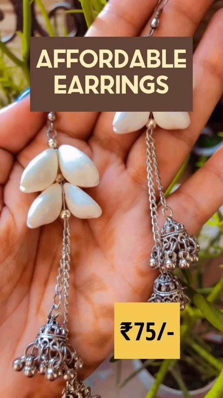 Shop now on www.faconn.com.✅value for money✅affordable ✅quirky yet elegant designs.#earrings #jewelrycollection #reasonable #affordable #elegance #quirky #reels #reelvideo #festivejewellery #indianjewellery #madeinindia #faconn #larqjewels #fashion #stylist #jewelryaddict #earringlove #explorepage #contentmarketing